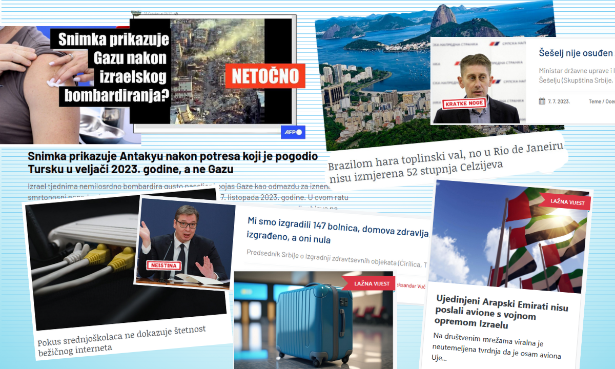 Arhiva lažnih vijesti: Kako prepoznati i boriti se protiv dezinformacija na internetu